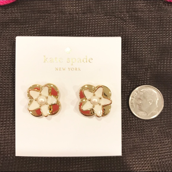 Kate Spade Bouquet Studs ♠️ - Picture 2 of 3