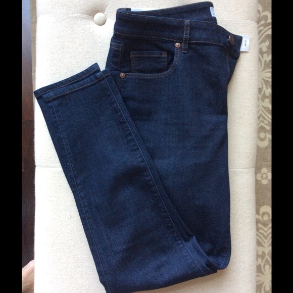 Loft Curvy Skinny Ankle Jeans NWT