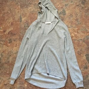 Grey thin hoodie/shirt urban outfitters