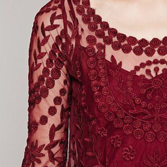 AUTHENTIC LINED FREE PEOPLE BELL SLEEVE DRESS - Picture 3 of 4