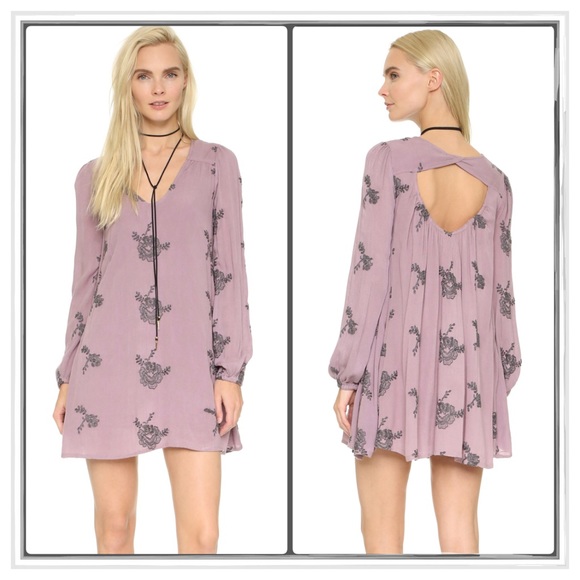 Free People Emma Embroidered Mini Dress - Picture 3 of 5