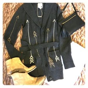 LEVIS woolmark blend arrow sweater