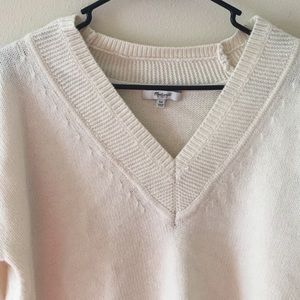 Madewell V-neck sweater