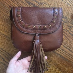 Brand new fossil tassel purse