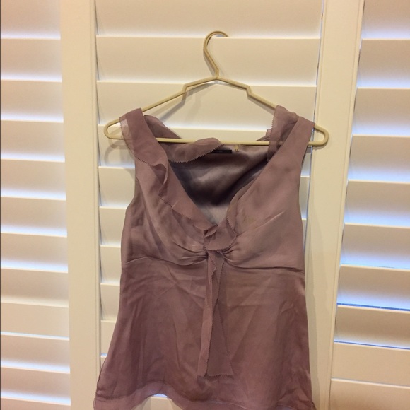 Elie Tahari size 2 silk tank blouse