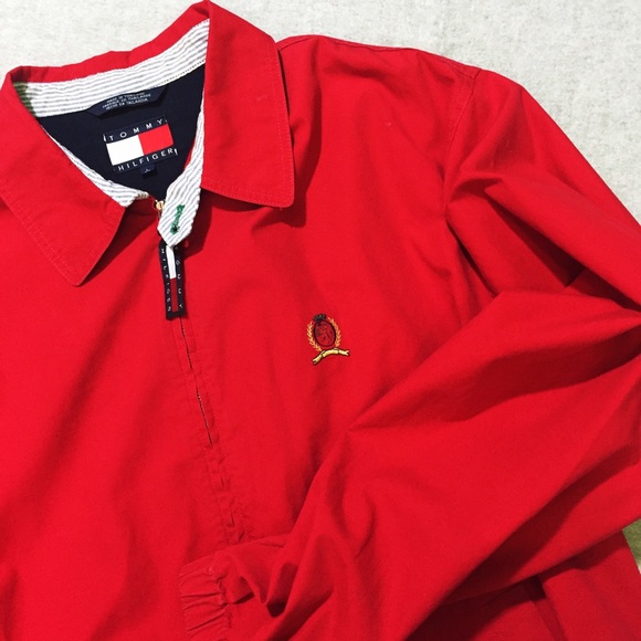 Men's - Vintage Tommy Hilfiger Windbreaker