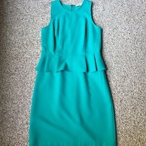 Aqua Loft peplum dress size 6