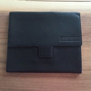 Coach travel/document holder