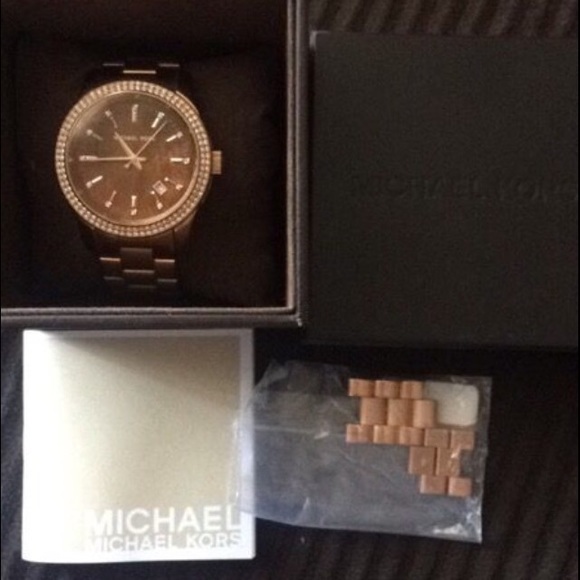 Rose Gold- Michael Kors Watch - Great Condition! main image 4