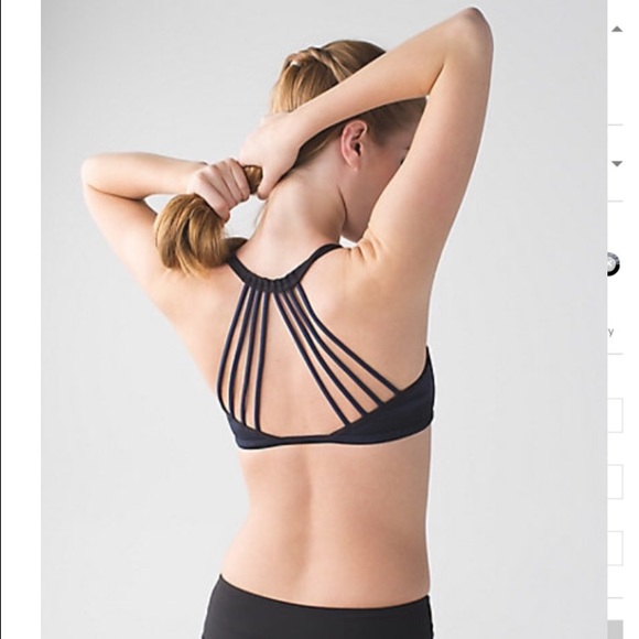 SOLID black Lighten Up Bra