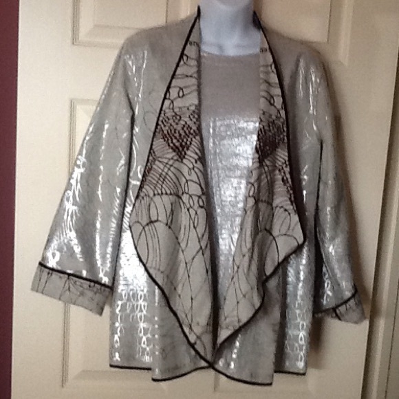 Final sale Chico's Size SM wool reversible jacket