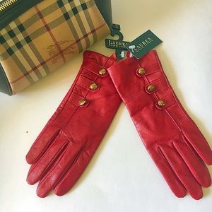 Ralph Lauren Leather Gloves