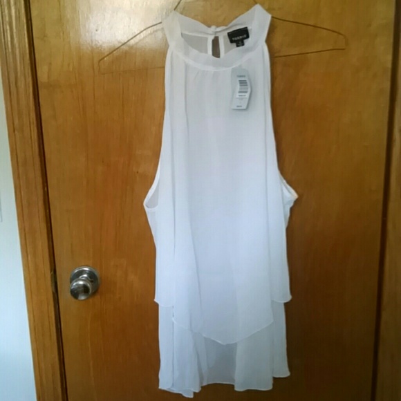 White torrid size 2 blouse