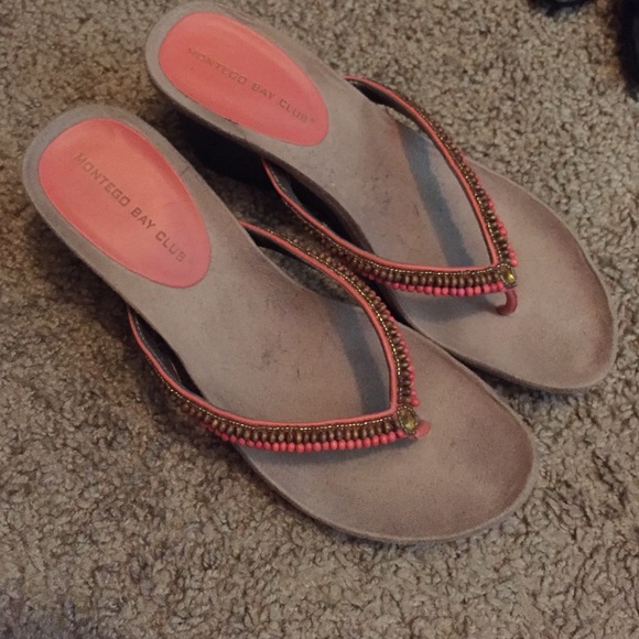 Montego Bay wedge sandels - Picture 3 of 3