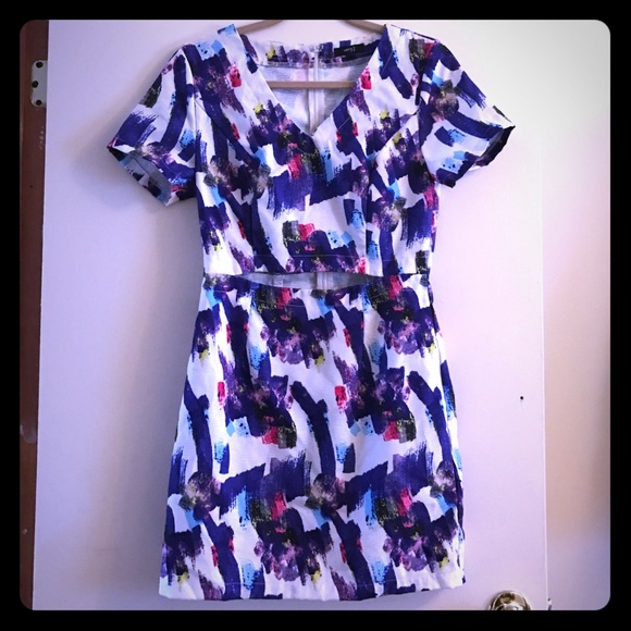 Very J dress with cutout