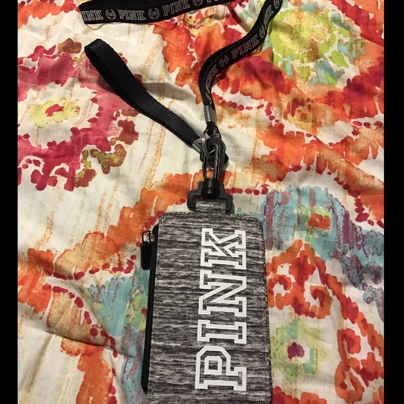 Marl Grey ID holder/ lanyard😍