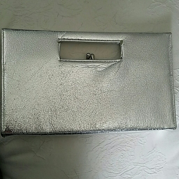 Silver clutch