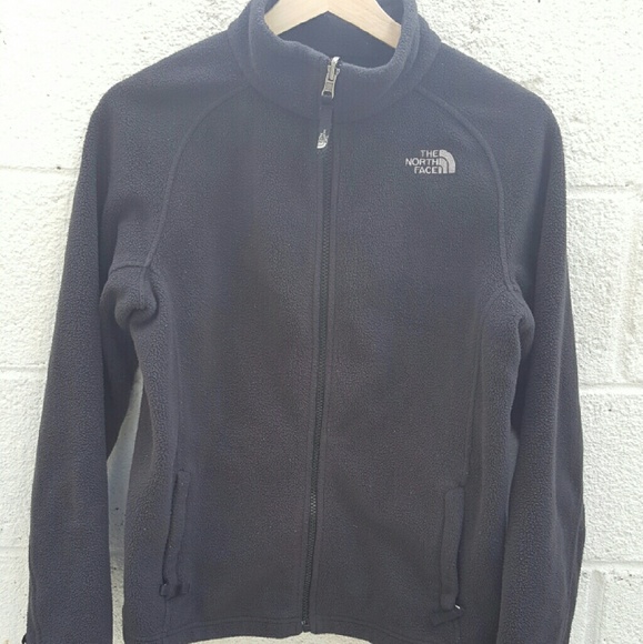 Black North Face Full Zip Fleece