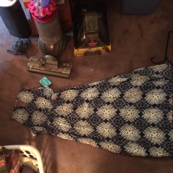 Navy tribal dress