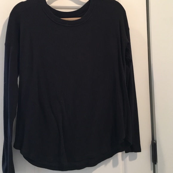 Black Waffle top