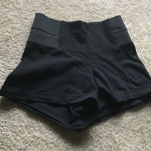 Black shorts