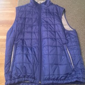 LL Bean blue vest medium