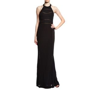 ABS Black Evening Gown