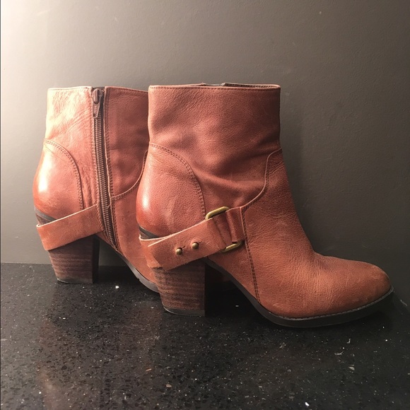 Brown NineWest Booties