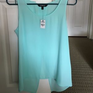Express Aqua Split-Back Tank Size Small