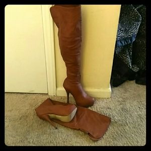 *PRICE DROP* Thigh high heels