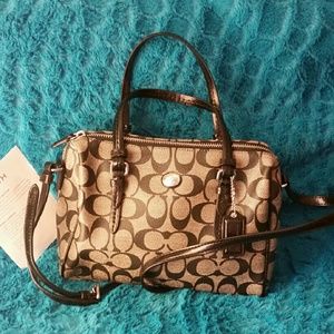 COACH Signature Logo Tote CLEAN