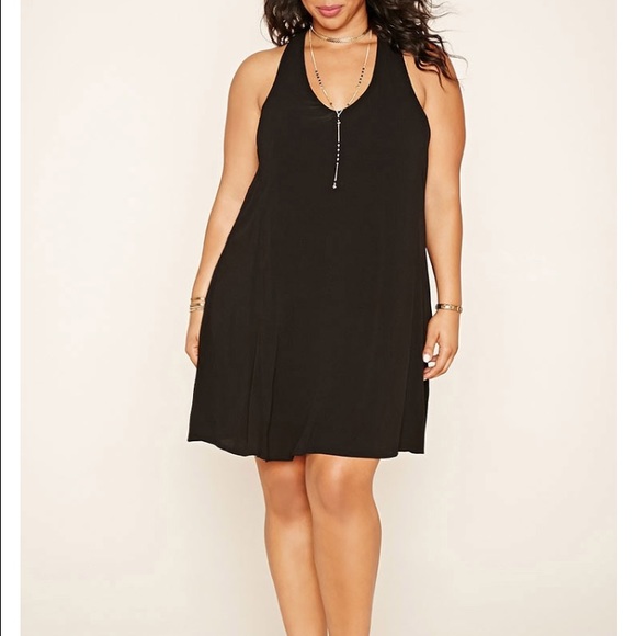 🌲•Forever 21+• Strappy Back Swing Dress