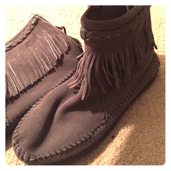 Minnentonka Fringe Booties