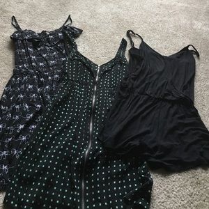 Summer dresses and romper