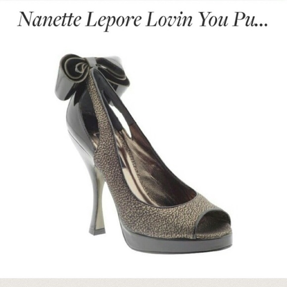 Nanette Lepore 'Lovin You' Heels  Size 8.5 GUC - Picture 5 of 5