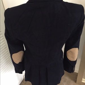 New Navy Suede Blazer
