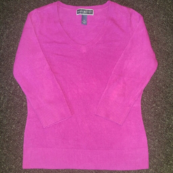 Pink sweater