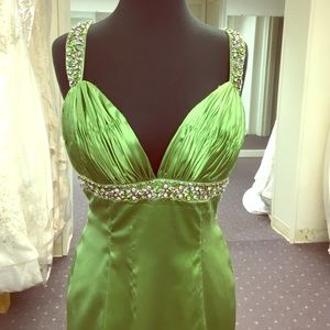 Green prom dress
