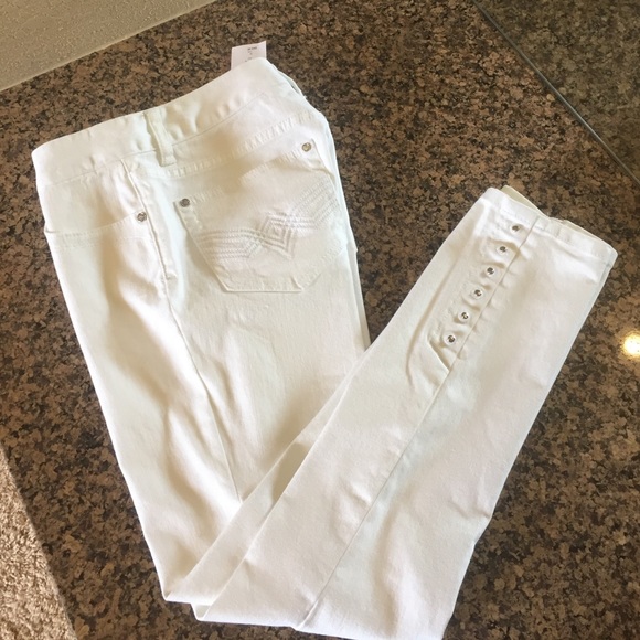 White jeans