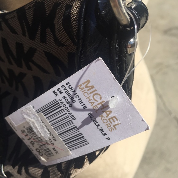 NWT Black Michale Kors Purse - Picture 3 of 4