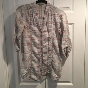 Cute plaid button up from Nordstrom!