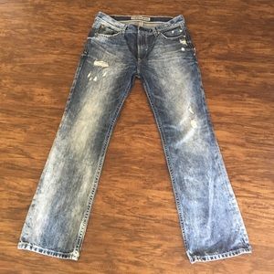Distressed Express Jeans