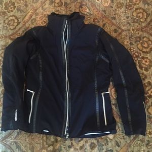 DESCENTE Black Ski Jacker Size 10 EUC