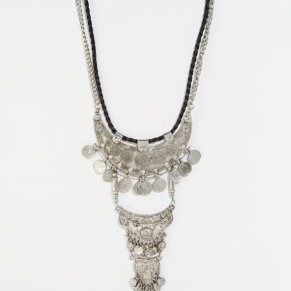 ASOS Glamorous Layering Coin Multirow  Necklaces