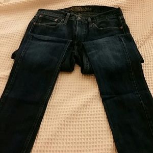 New blue jeans
