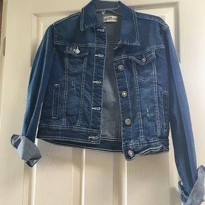 Distressed Denim Jacket