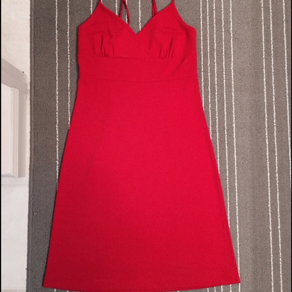 Red dress