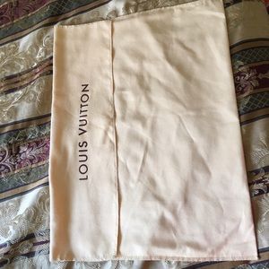 100% authentic Louis Vuitton dust bag