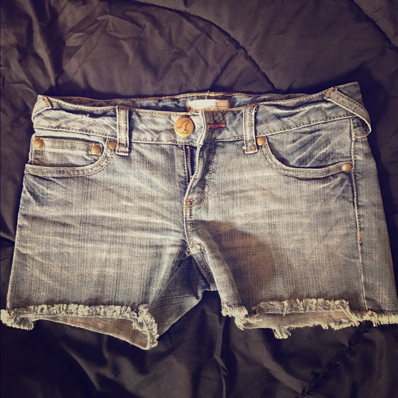 Free People Raw Hem Shorts