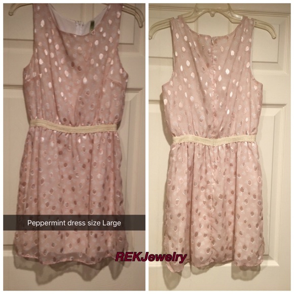 Floor sample Pink Dress without tag with damage
